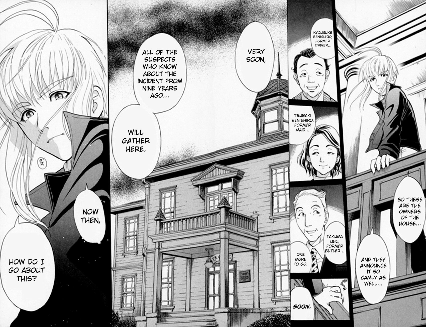 Tantei Gakuen Q Chapter 156 page 20 - Chapter 156 : Seiryuukan Murder Case - Part 1