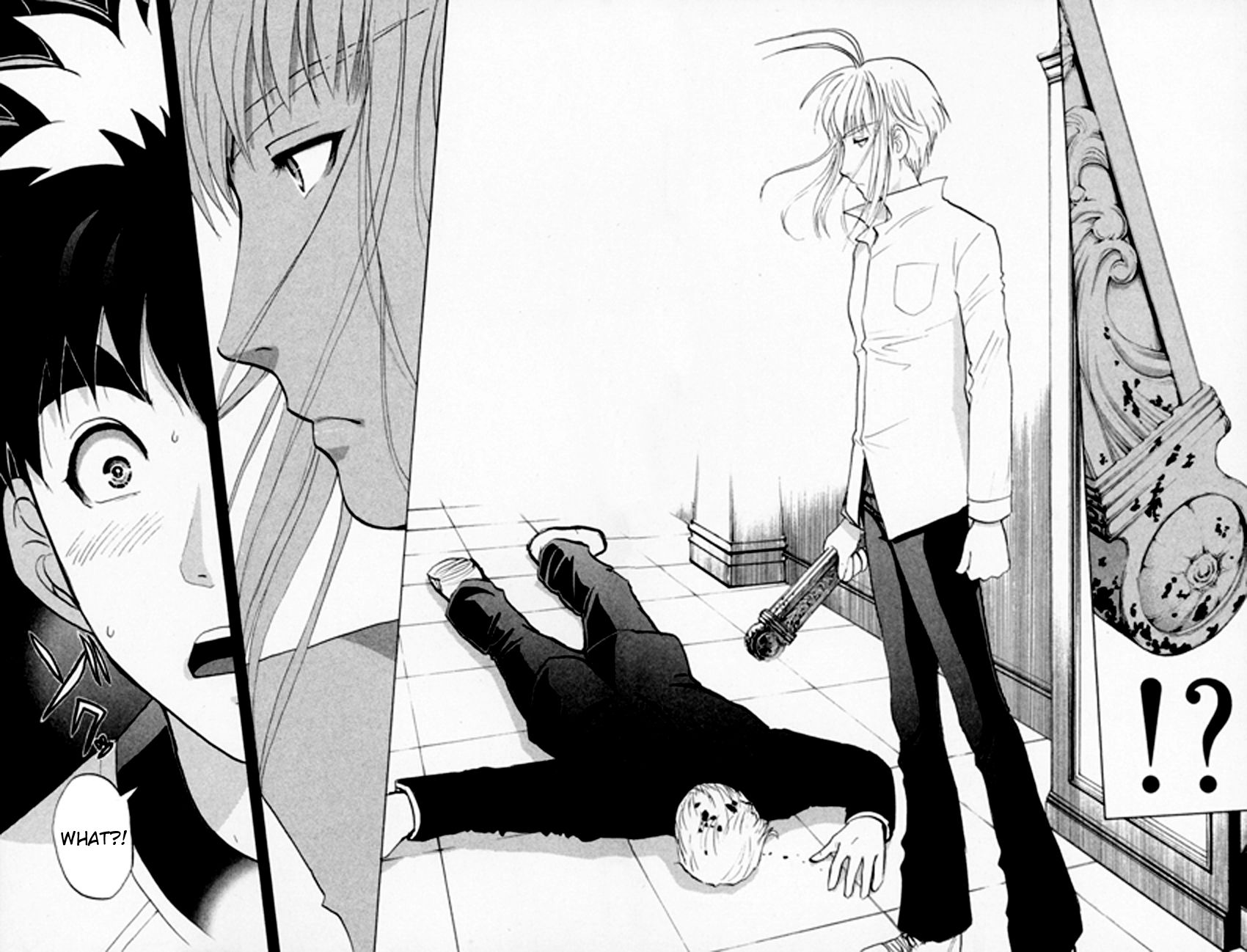 Tantei Gakuen Q Chapter 158 page 7 - Chapter 158 : Seiryuukan Murder Case - Part 3