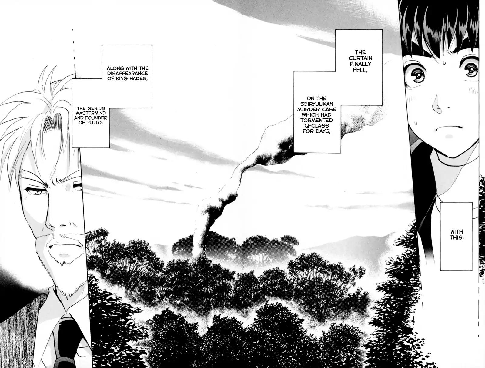 Tantei Gakuen Q Chapter 170 page 14 - Chapter 170: At The Edge Of The Flames