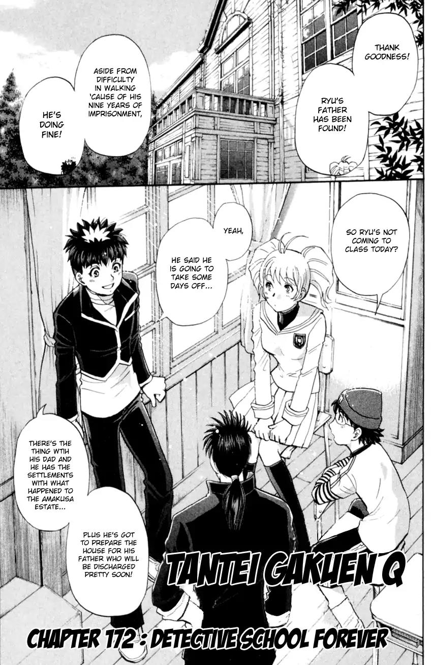 Tantei Gakuen Q Chapter 172 page 4 - Chapter 172: Detective School Forever [END]
