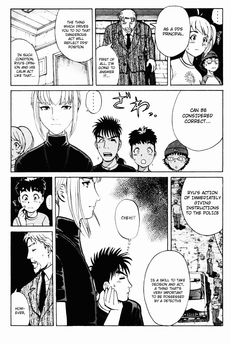 Tantei Gakuen Q Chapter 30 page 11 - Chapter 30 : Hard Warning