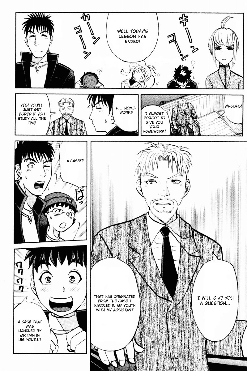 Tantei Gakuen Q Chapter 31 page 21 - Chapter 31 : First Homework [1]