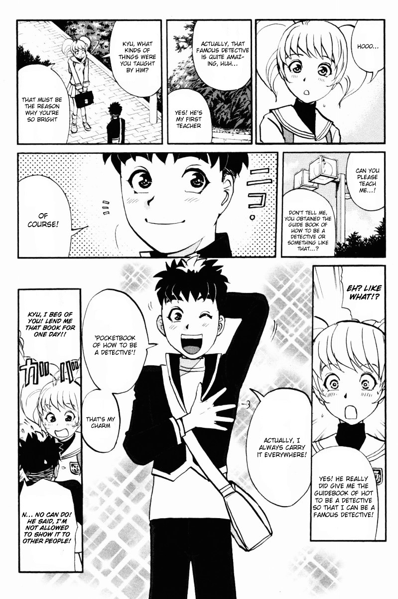 Tantei Gakuen Q Chapter 32 page 7 - Chapter 32 : First Homework [2]