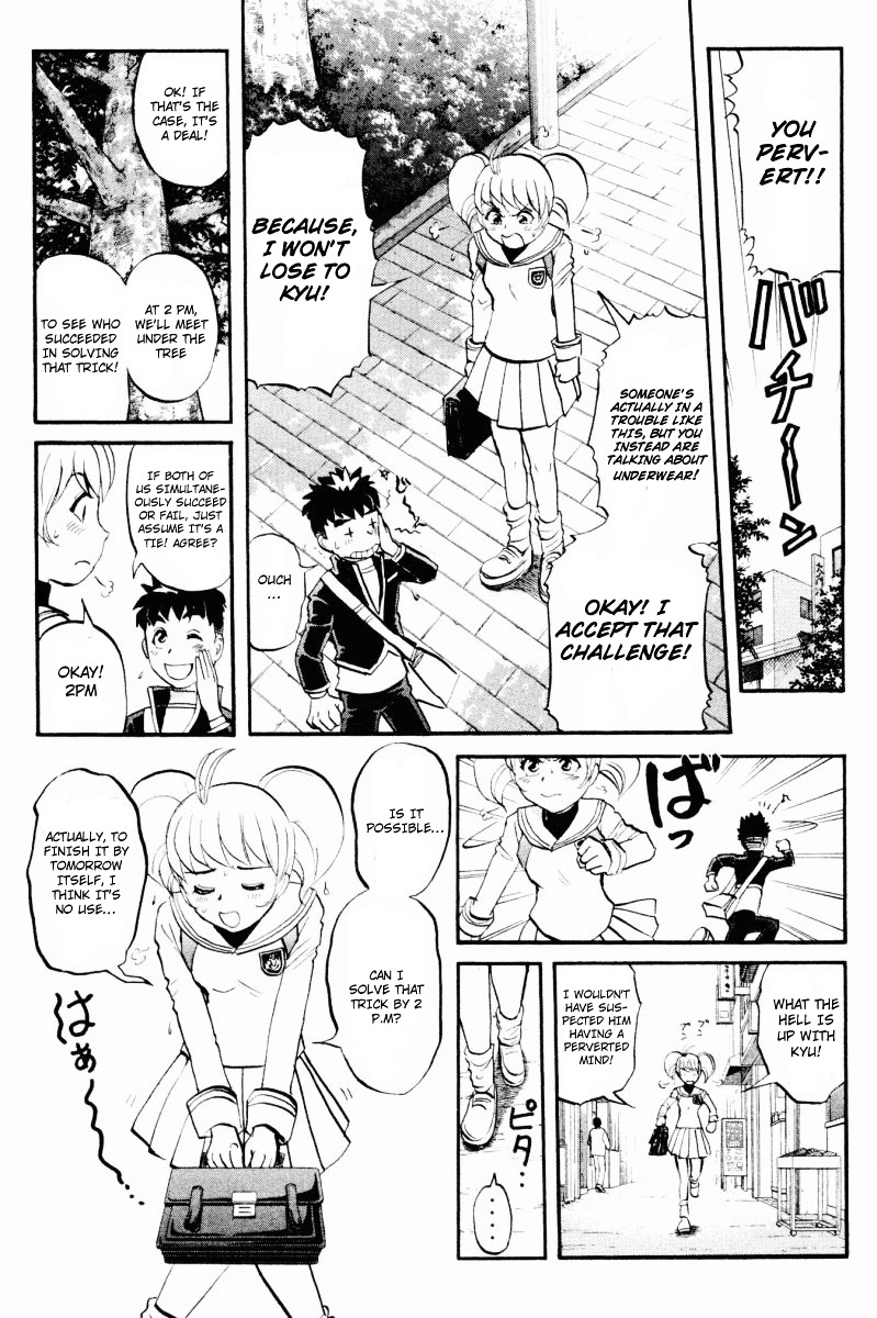 Tantei Gakuen Q Chapter 32 page 9 - Chapter 32 : First Homework [2]