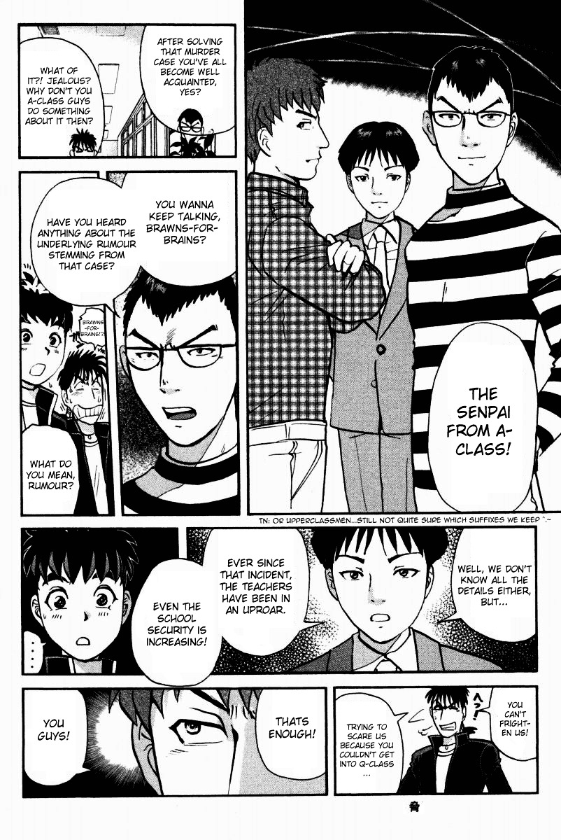 Tantei Gakuen Q Chapter 38 page 3 - Chapter 38 : Q vs A [1]
