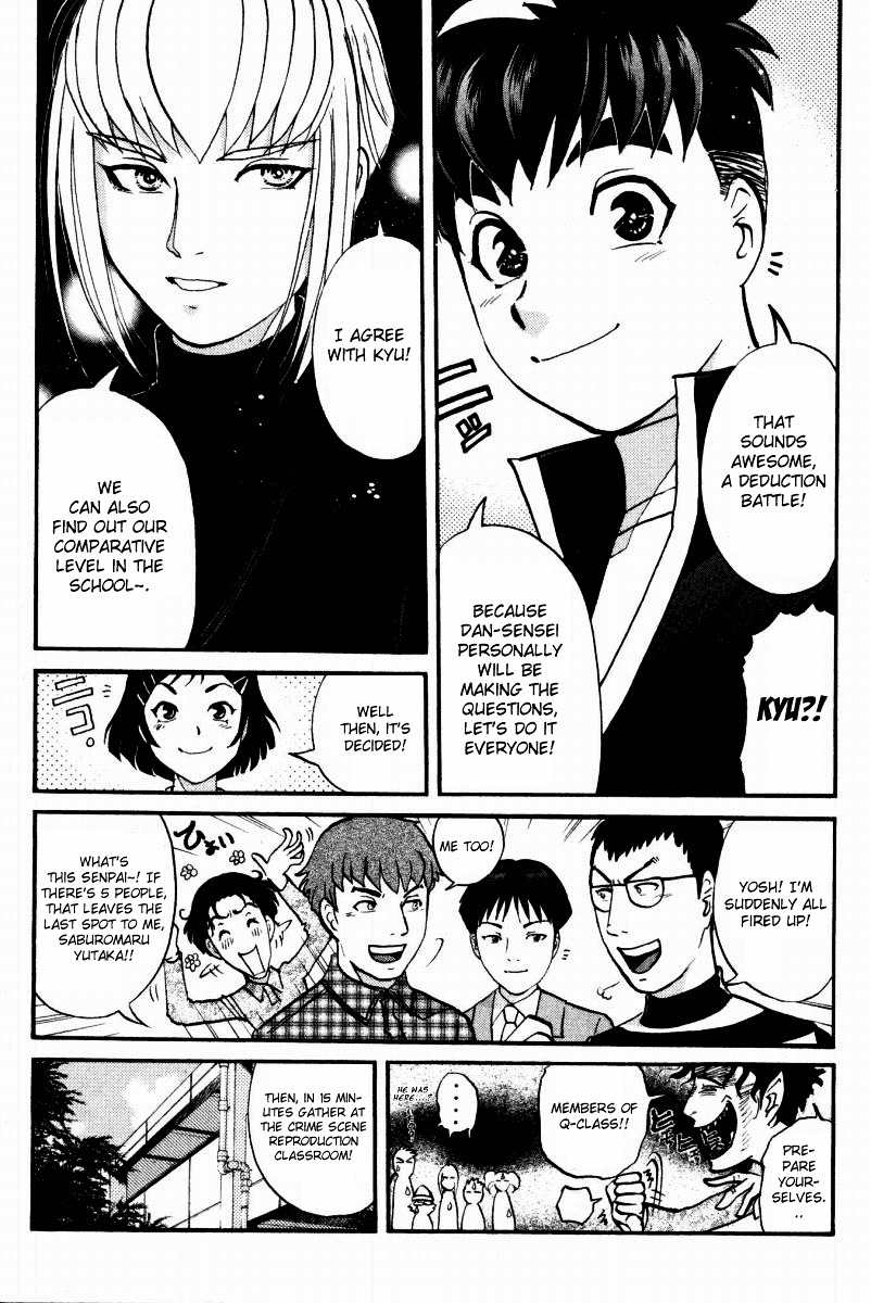 Tantei Gakuen Q Chapter 38 page 6 - Chapter 38 : Q vs A [1]