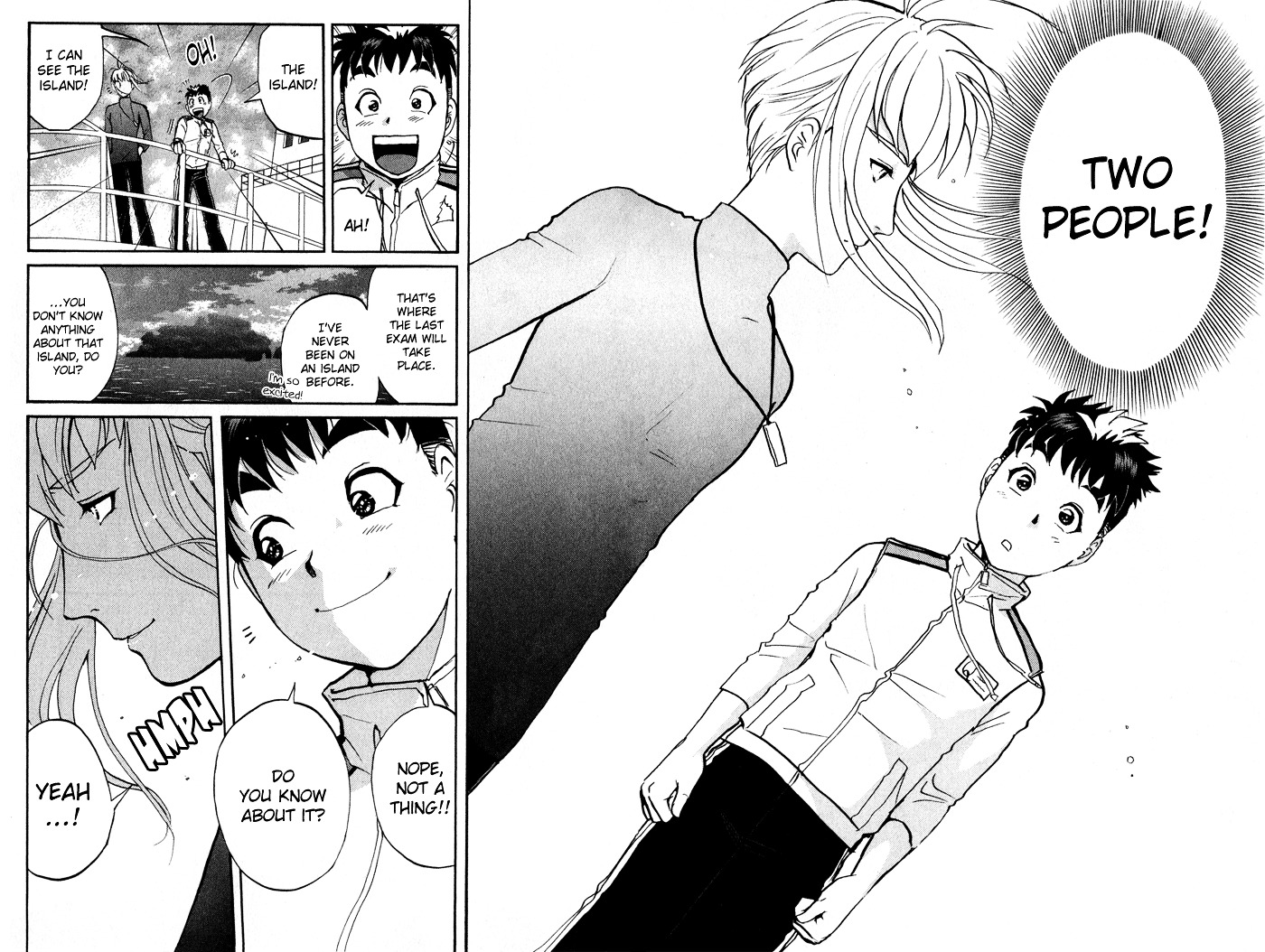 Tantei Gakuen Q Chapter 4 page 3 - Chapter 4 : The Tragedy of Kirisaki Island [1]