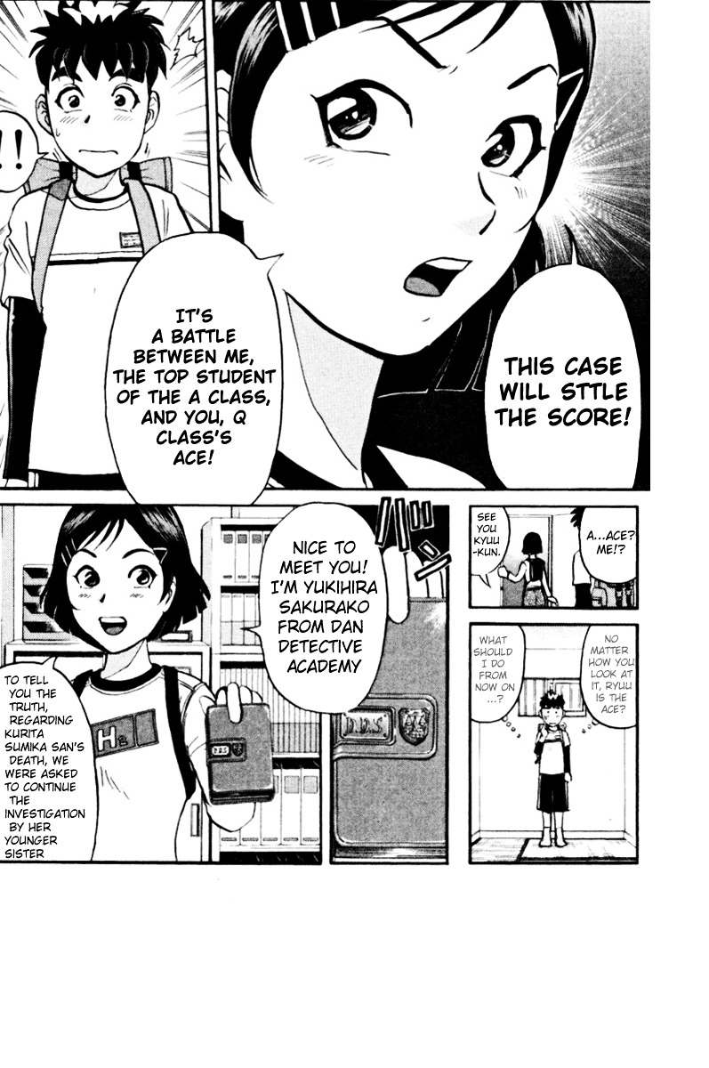 Tantei Gakuen Q Chapter 40 page 19 - Chapter 40 : Q vs A Overtime [1]