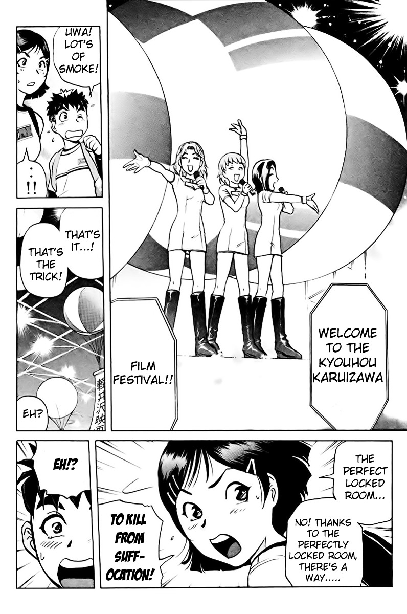 Tantei Gakuen Q Chapter 41 page 14 - Chapter 41 : Q vs A Overtime [2]