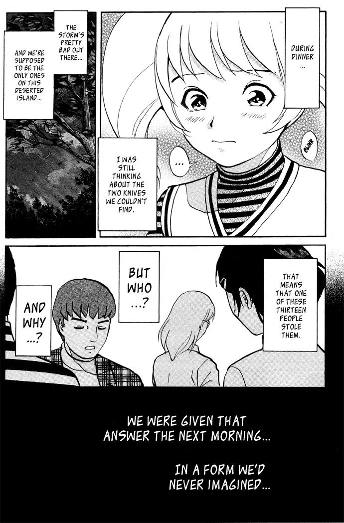 Tantei Gakuen Q Chapter 5 page 10 - Chapter 5 : The Tragedy of Kirisaki Island - Part 2