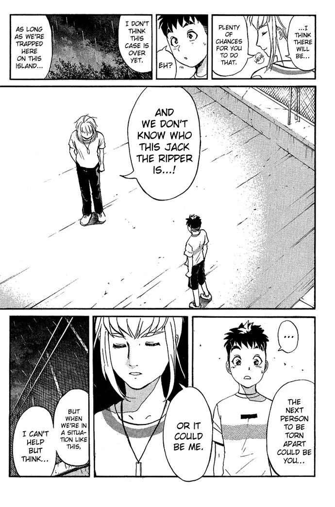 Tantei Gakuen Q Chapter 9 page 20 - Chapter 9 : The Tragedy of Kirisaki Island - Part 6