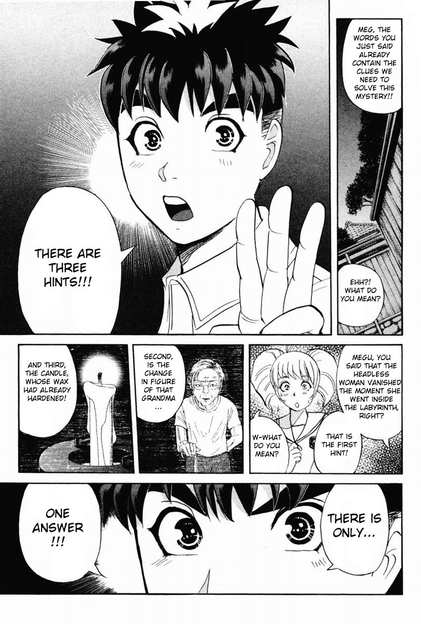 Tantei Gakuen Q Chapter 96 page 10 - Chapter 96 : The Headless Woman In The Labyrinth - Part 2
