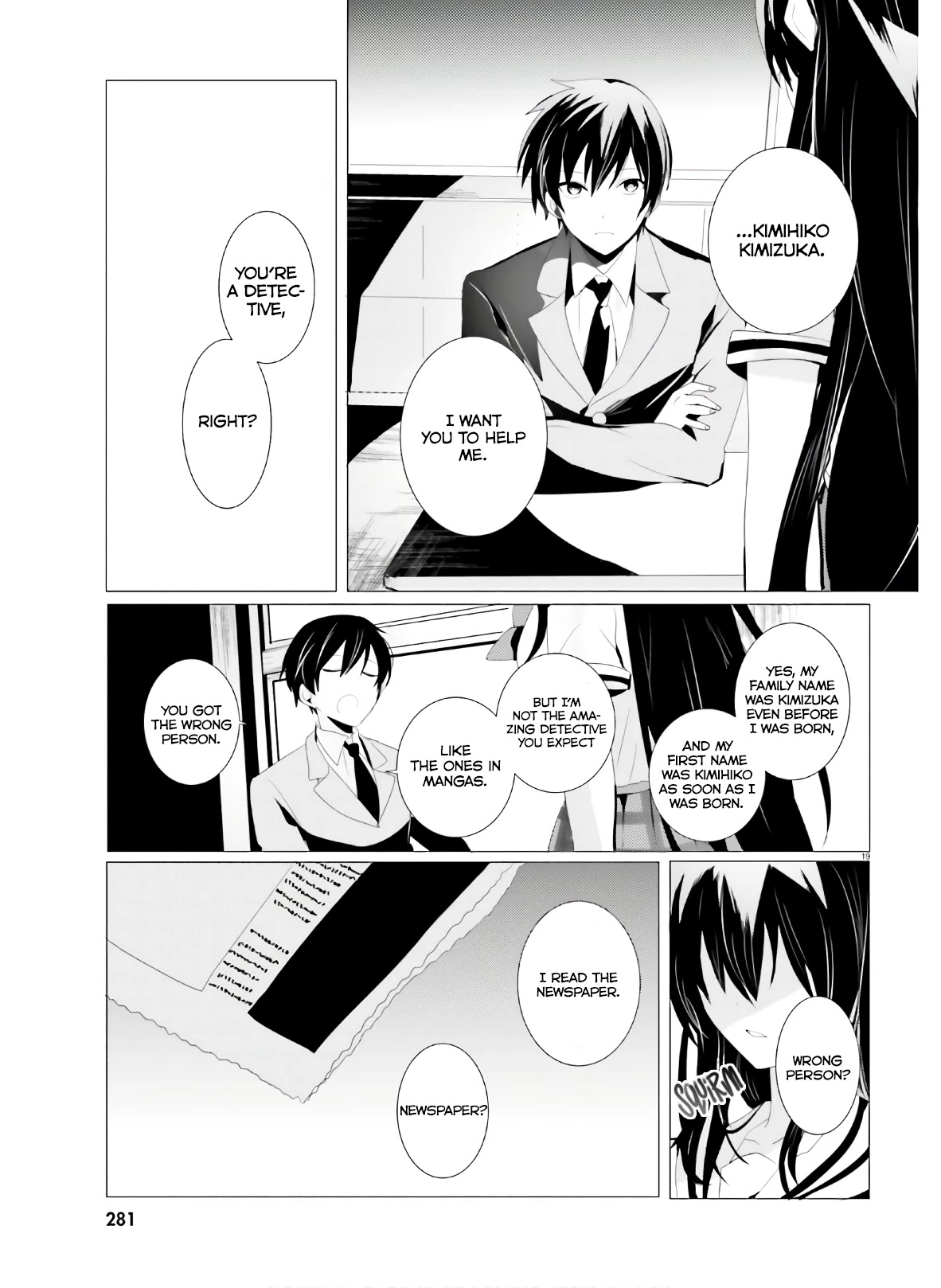 Tantei wa Mou, Shindeiru Chapter 1 page 19 - Chapter 1: The Detective is Absent