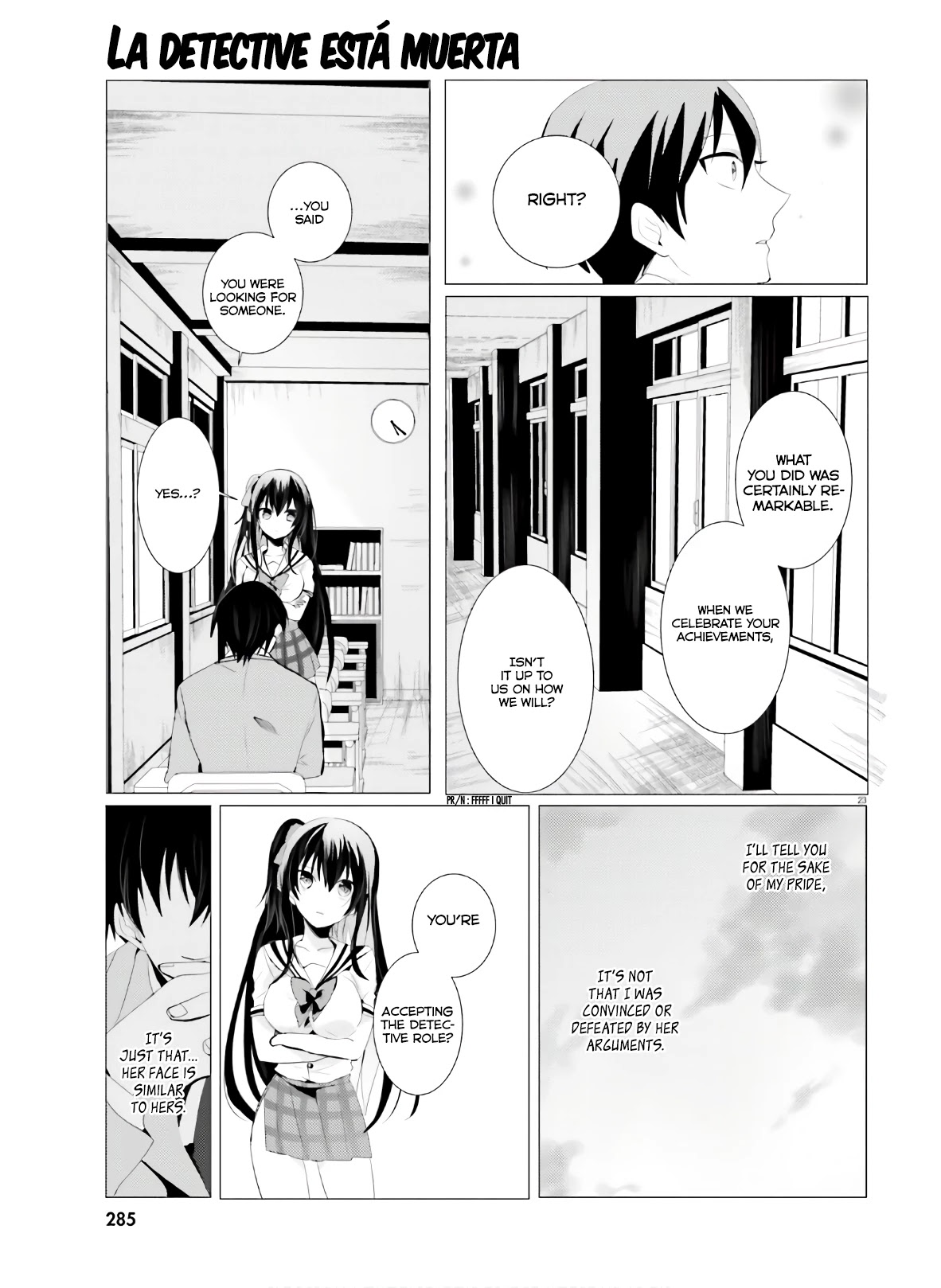 Tantei wa Mou, Shindeiru Chapter 1 page 23 - Chapter 1: The Detective is Absent
