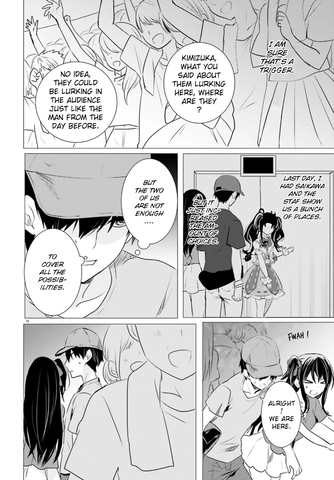 Tantei wa Mou, Shindeiru Chapter 12 page 16 - Chapter 12: Thus spoke the super idol