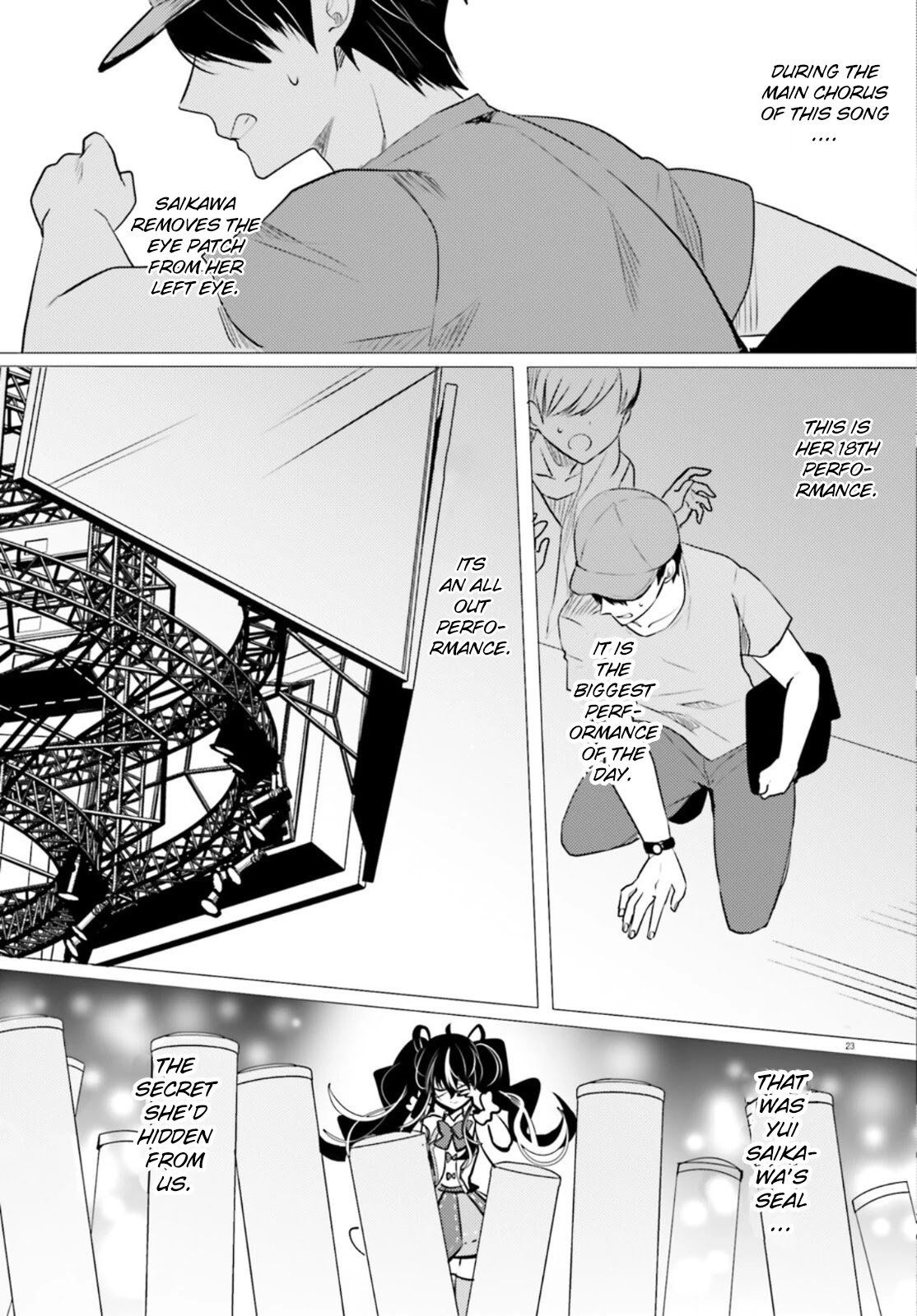 Tantei wa Mou, Shindeiru Chapter 12 page 23 - Chapter 12: Thus spoke the super idol