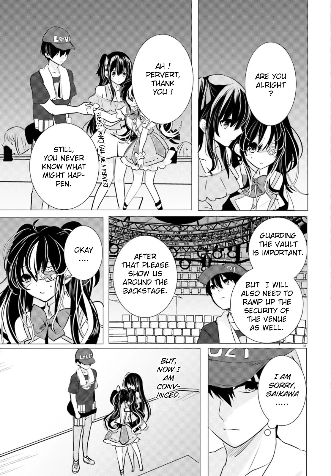 Tantei wa Mou, Shindeiru Chapter 12 page 3 - Chapter 12: Thus spoke the super idol