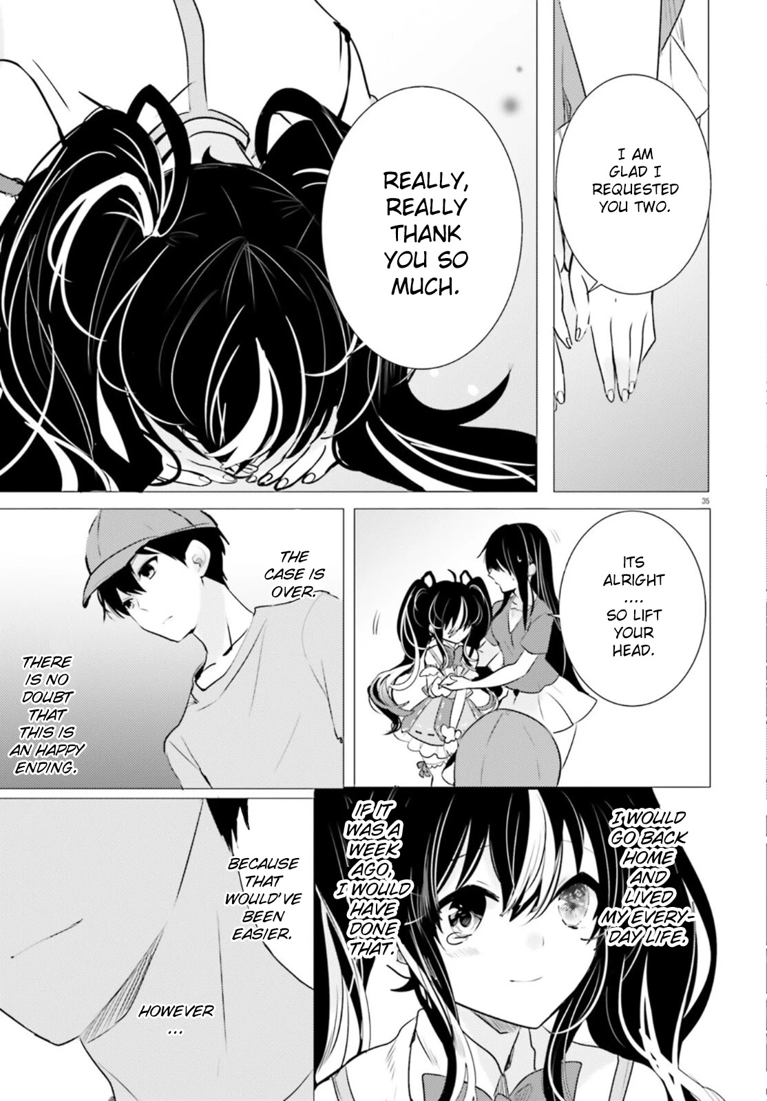 Tantei wa Mou, Shindeiru Chapter 12 page 35 - Chapter 12: Thus spoke the super idol