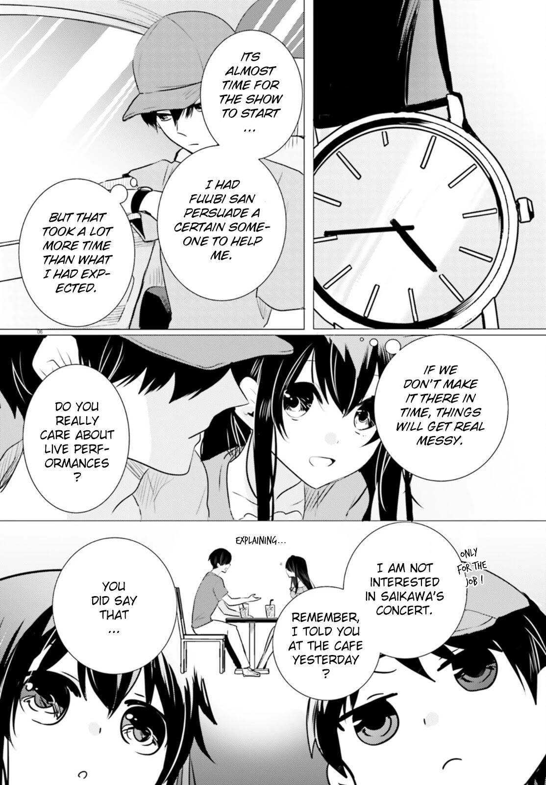 Tantei wa Mou, Shindeiru Chapter 12 page 6 - Chapter 12: Thus spoke the super idol