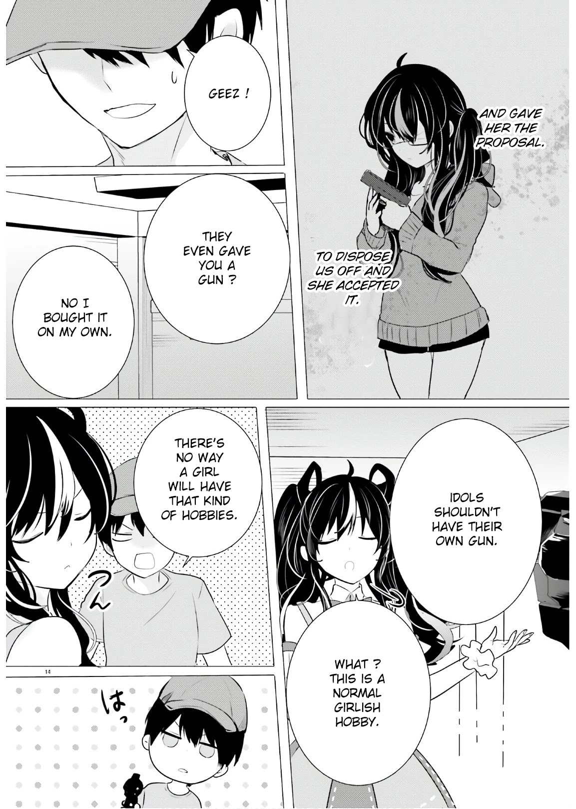 Tantei wa Mou, Shindeiru Chapter 13 page 14 - Chapter 13: What that eye sees
