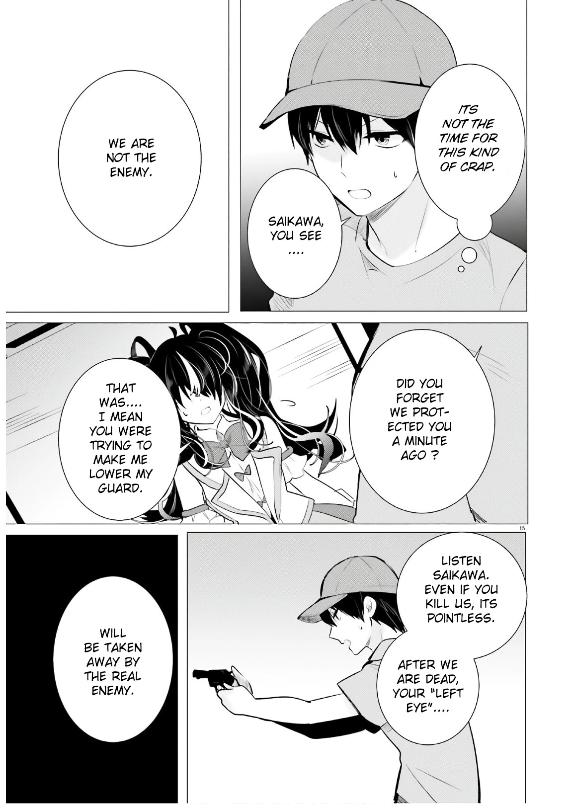 Tantei wa Mou, Shindeiru Chapter 13 page 15 - Chapter 13: What that eye sees