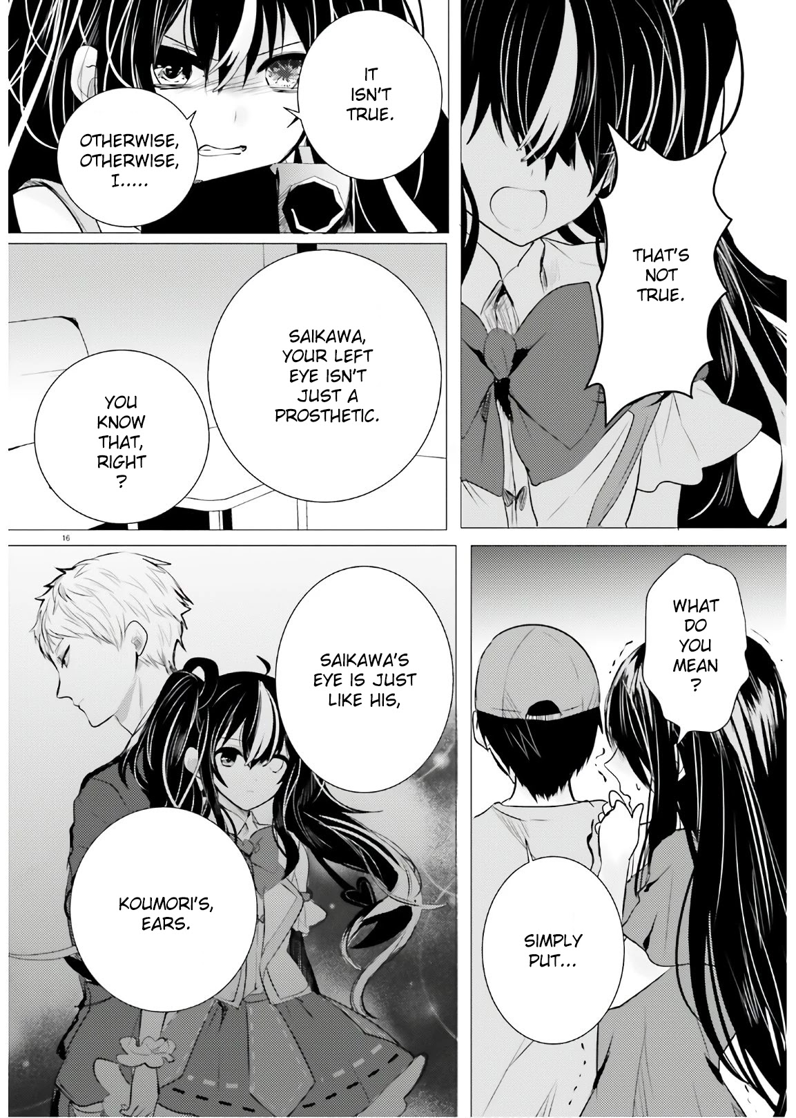 Tantei wa Mou, Shindeiru Chapter 13 page 16 - Chapter 13: What that eye sees