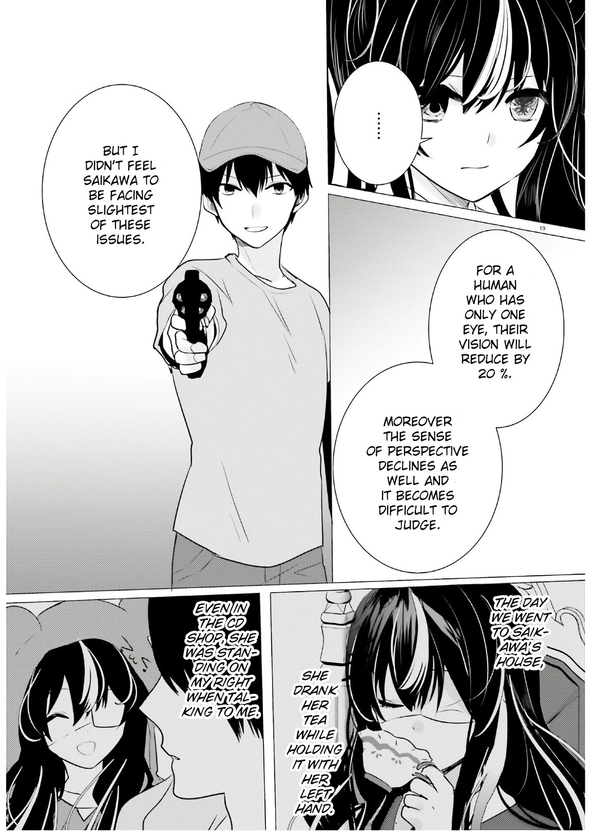 Tantei wa Mou, Shindeiru Chapter 13 page 19 - Chapter 13: What that eye sees