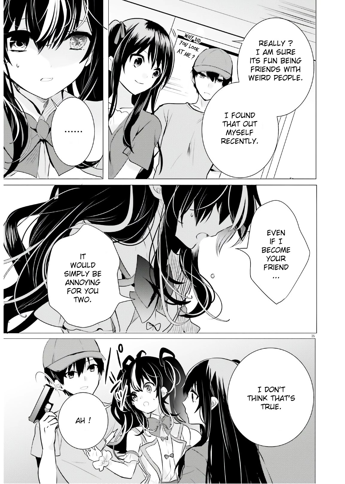 Tantei wa Mou, Shindeiru Chapter 13 page 35 - Chapter 13: What that eye sees