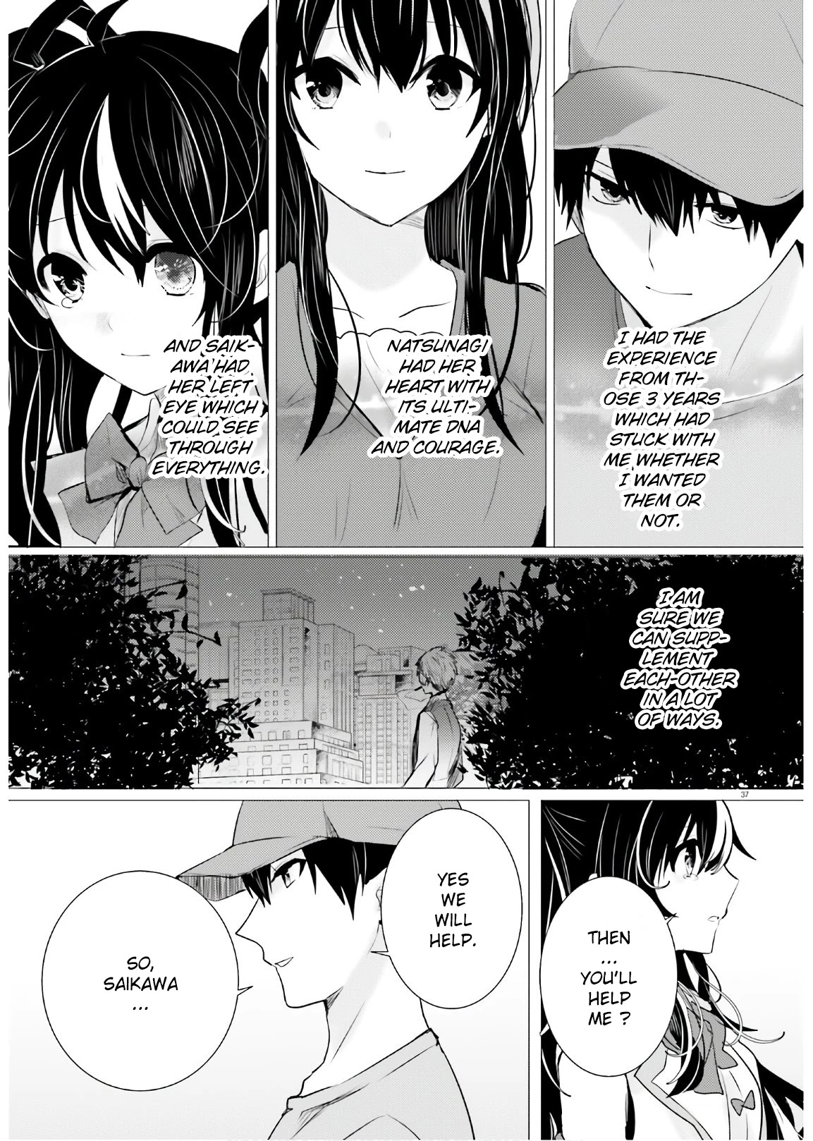 Tantei wa Mou, Shindeiru Chapter 13 page 37 - Chapter 13: What that eye sees
