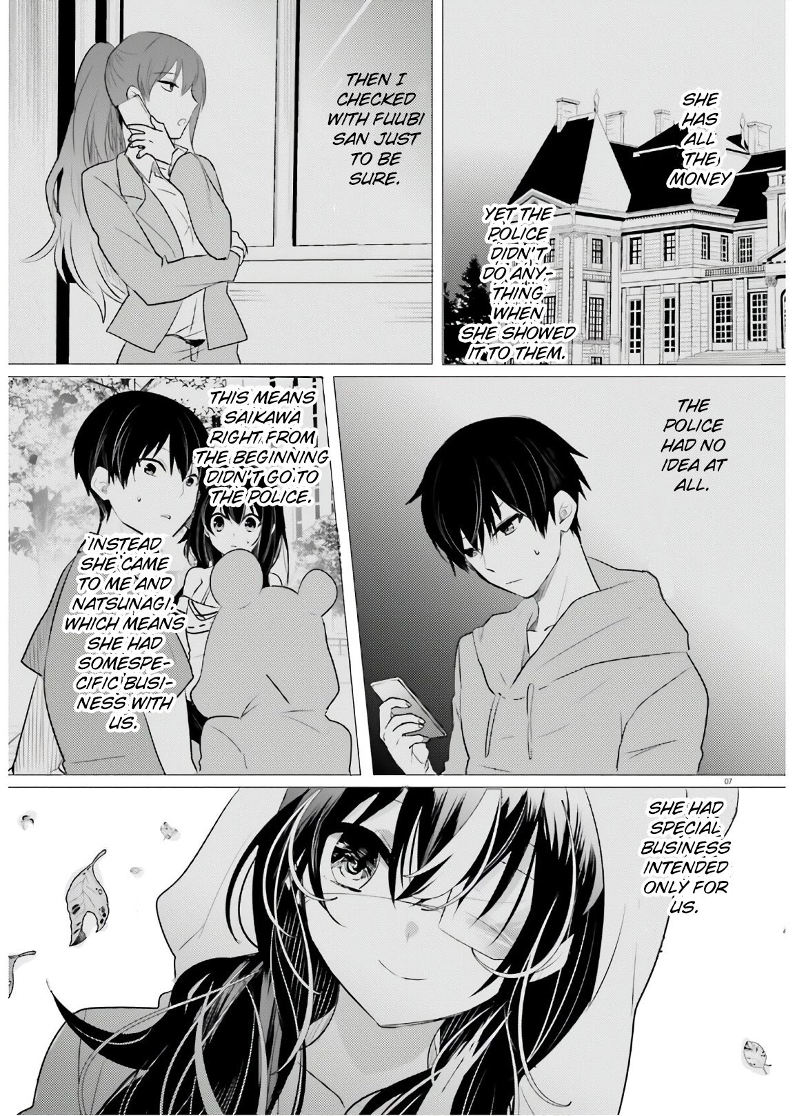 Tantei wa Mou, Shindeiru Chapter 13 page 7 - Chapter 13: What that eye sees