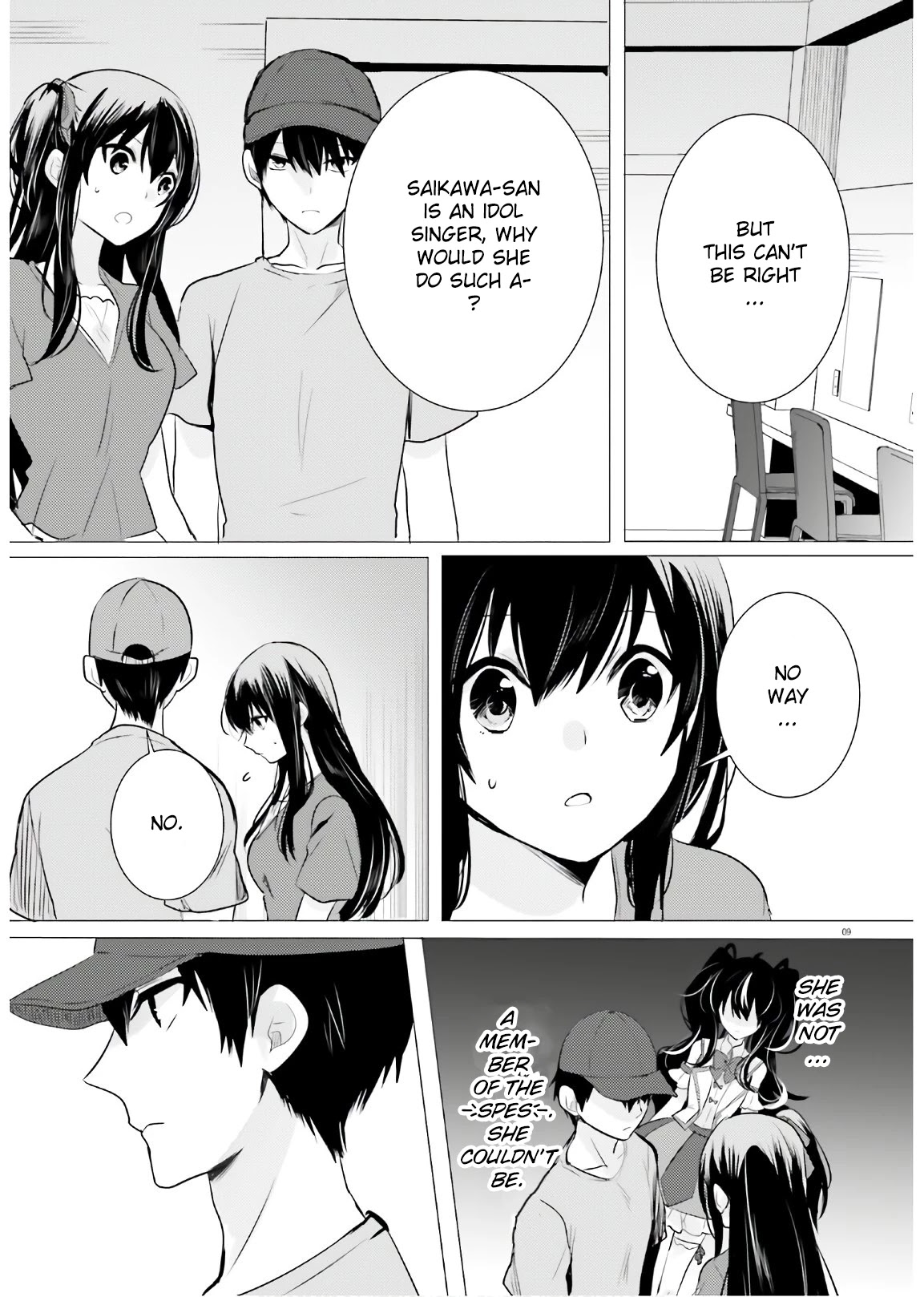 Tantei wa Mou, Shindeiru Chapter 13 page 9 - Chapter 13: What that eye sees