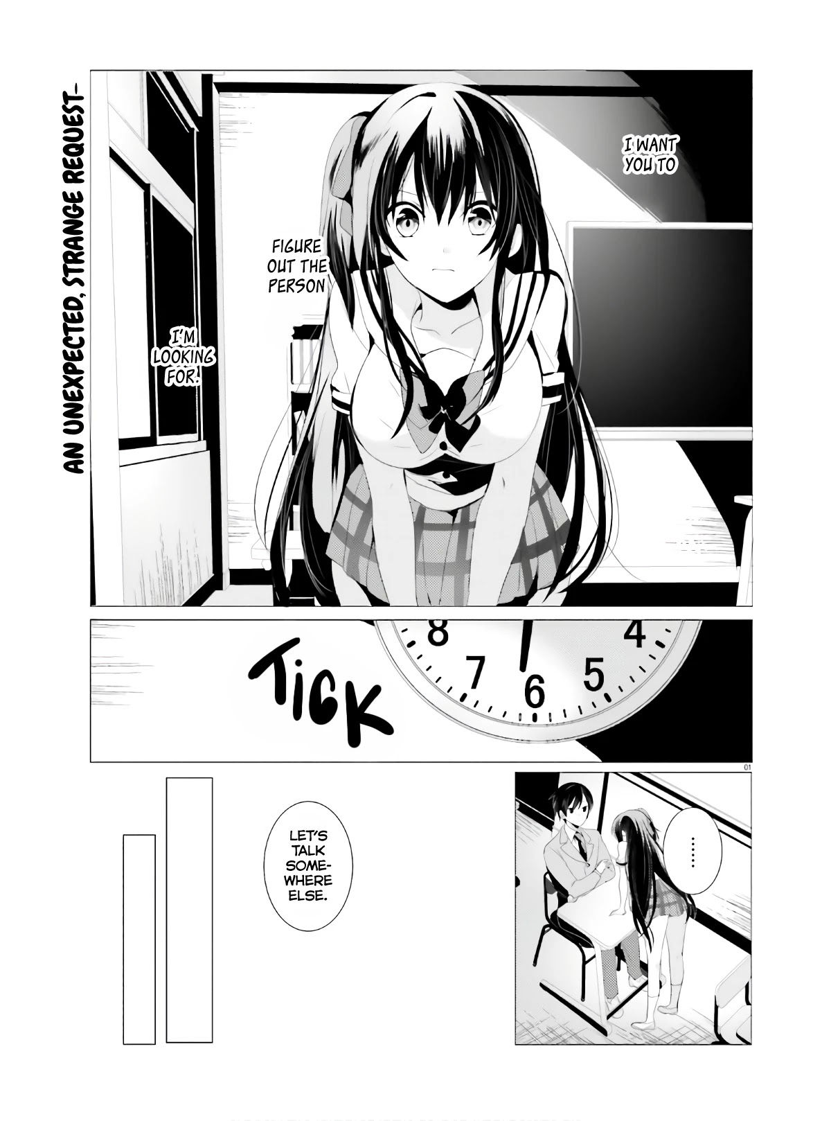 Tantei wa Mou, Shindeiru Chapter 2 page 1 - Chapter 2: Whose Heart is it?