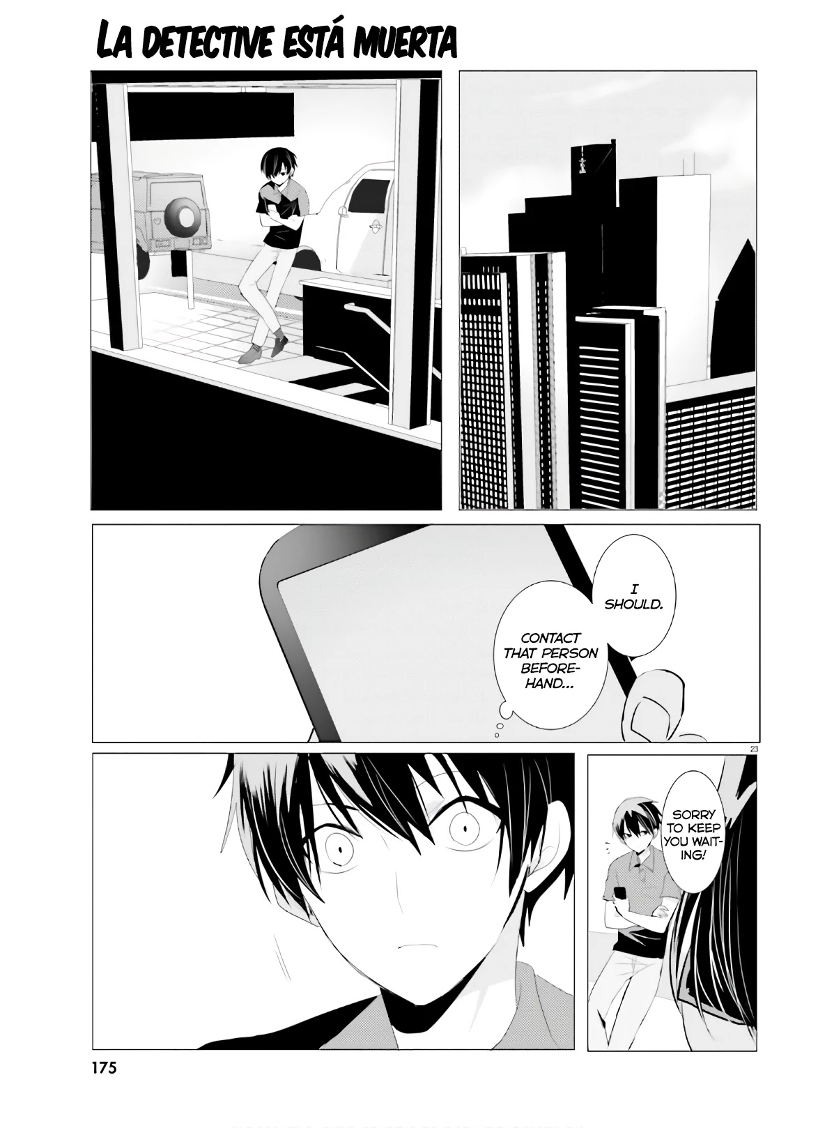 Tantei wa Mou, Shindeiru Chapter 2 page 23 - Chapter 2: Whose Heart is it?