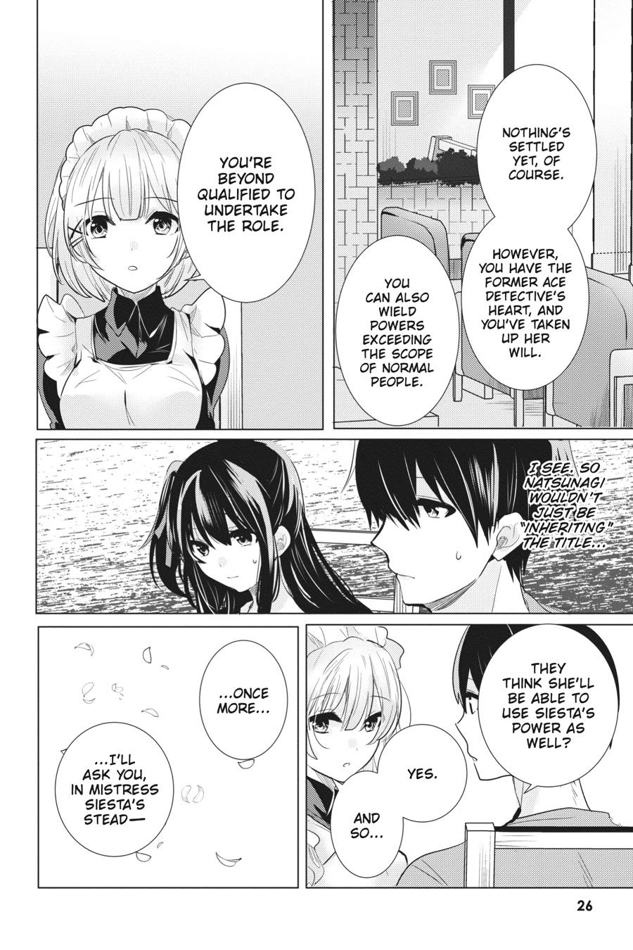 Tantei wa Mou, Shindeiru Chapter 20 page 26 - Chapter 20