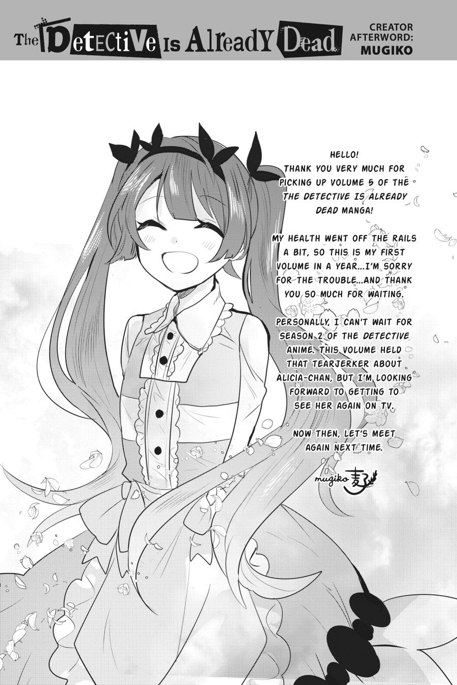 Tantei wa Mou, Shindeiru Chapter 23 page 41 - Chapter 23