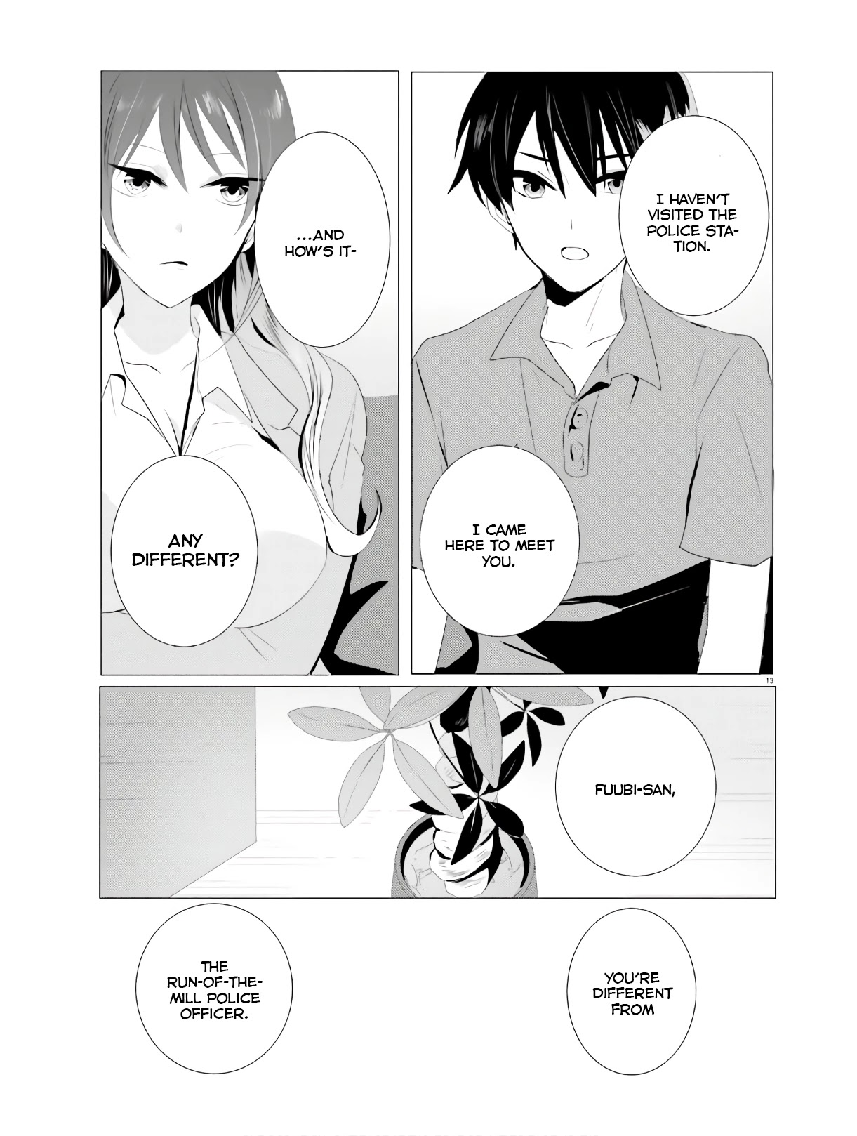 Tantei wa Mou, Shindeiru Chapter 3 page 13 - Chapter 3: I'll blow your head off
