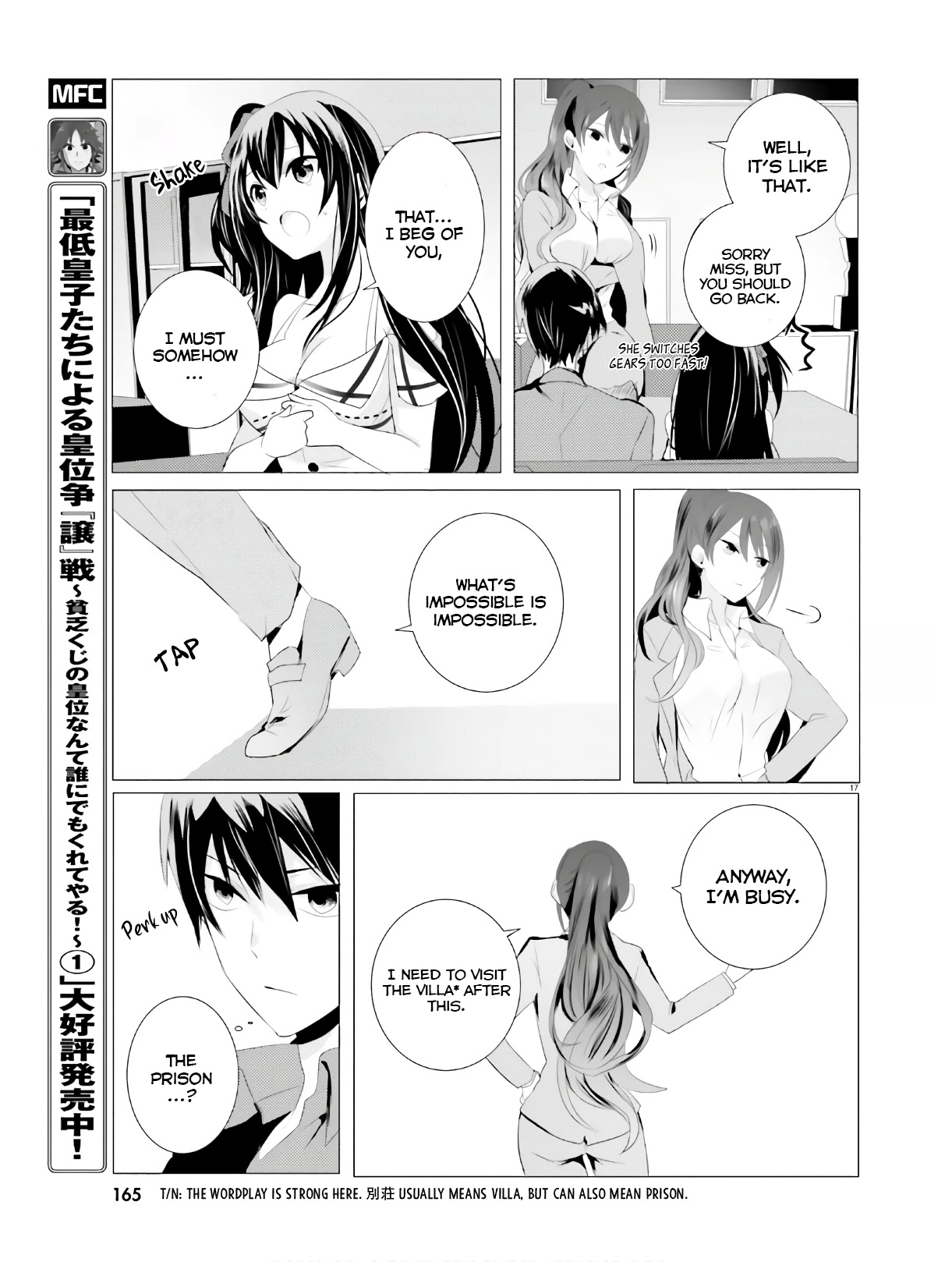Tantei wa Mou, Shindeiru Chapter 3 page 17 - Chapter 3: I'll blow your head off
