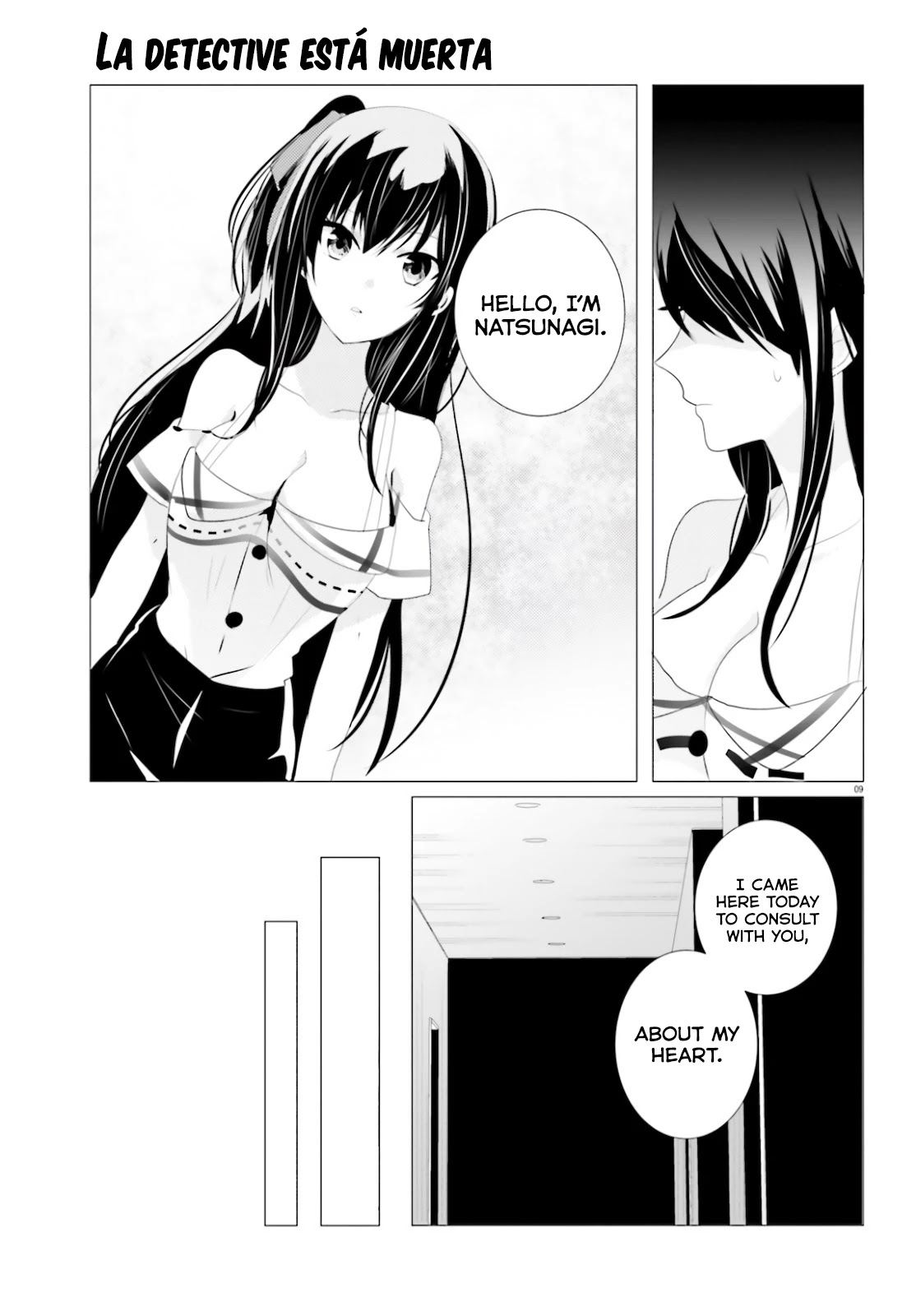 Tantei wa Mou, Shindeiru Chapter 4 page 9 - Chapter 4: Heart, Koumori