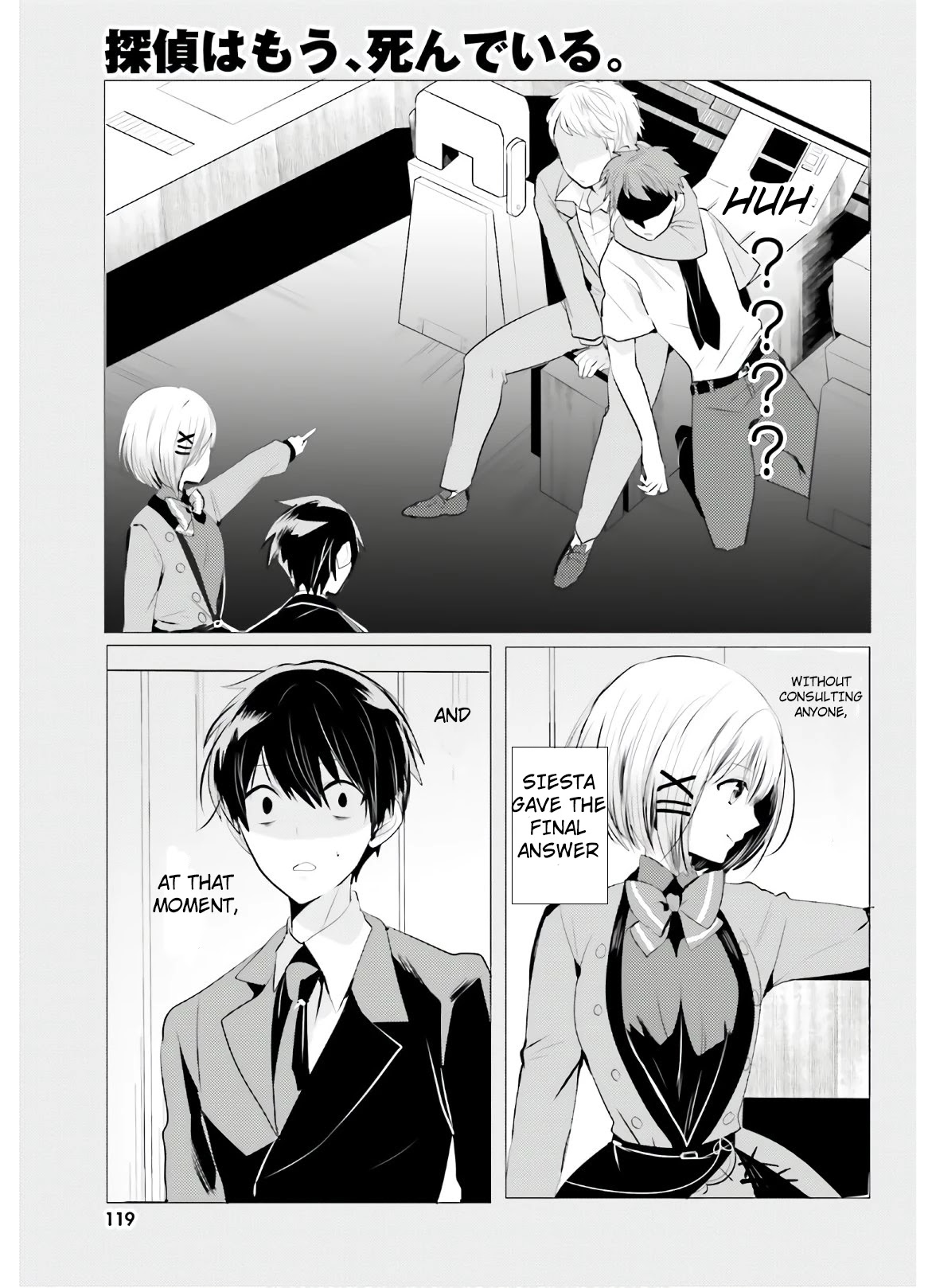 Tantei wa Mou, Shindeiru Chapter 5 page 23 - Chapter 5