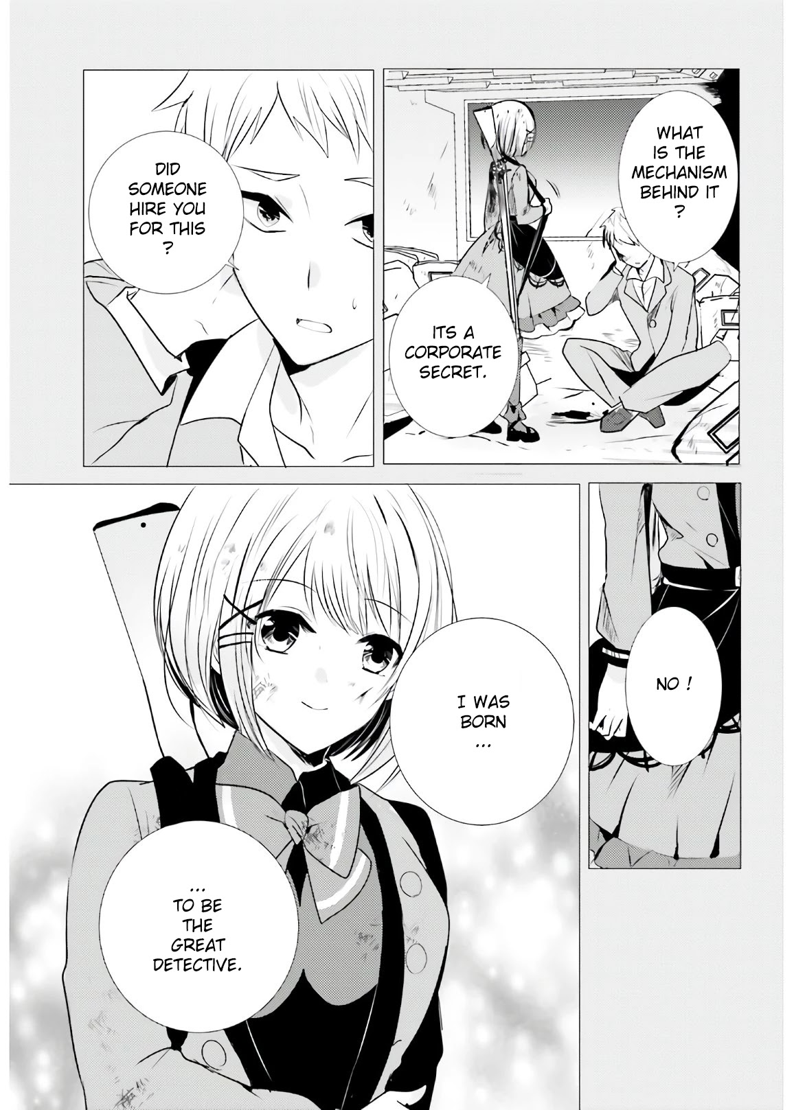Tantei wa Mou, Shindeiru Chapter 7 page 33 - Chapter 7
