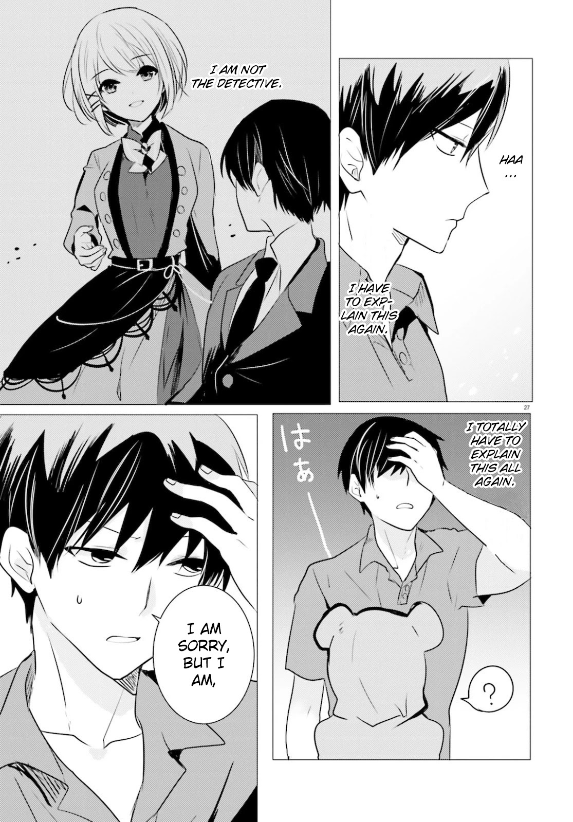 Tantei wa Mou, Shindeiru Chapter 9 page 27 - Chapter 9: Reunion with the Detective