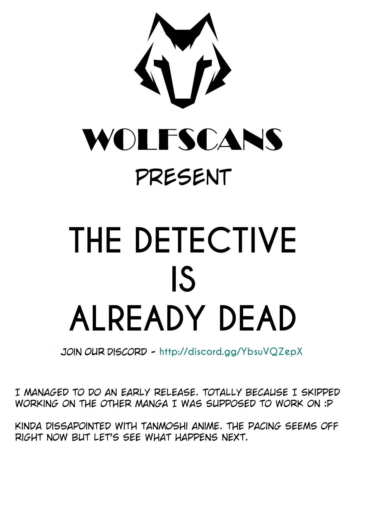 Tantei wa Mou, Shindeiru Chapter 9 page 33 - Chapter 9: Reunion with the Detective