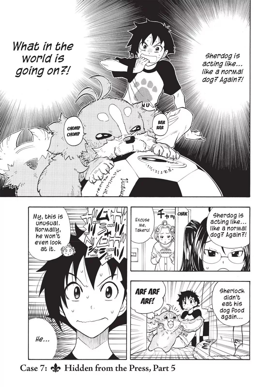 Tanteiken Sherdock Chapter 7.5 page 1 - Chapter 7.5
