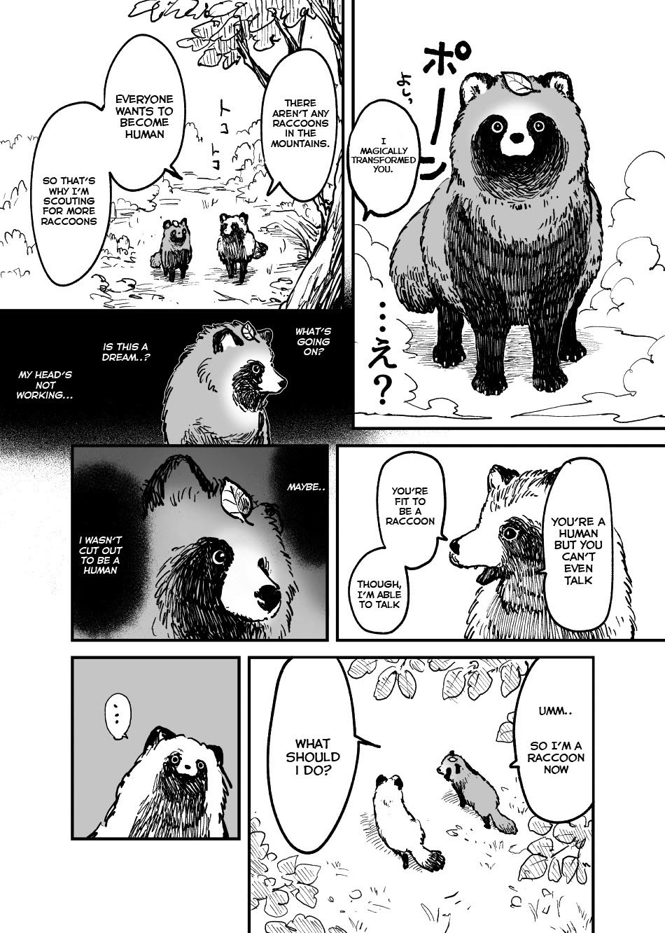Tanuki Chapter 1 page 3 - Chapter 1