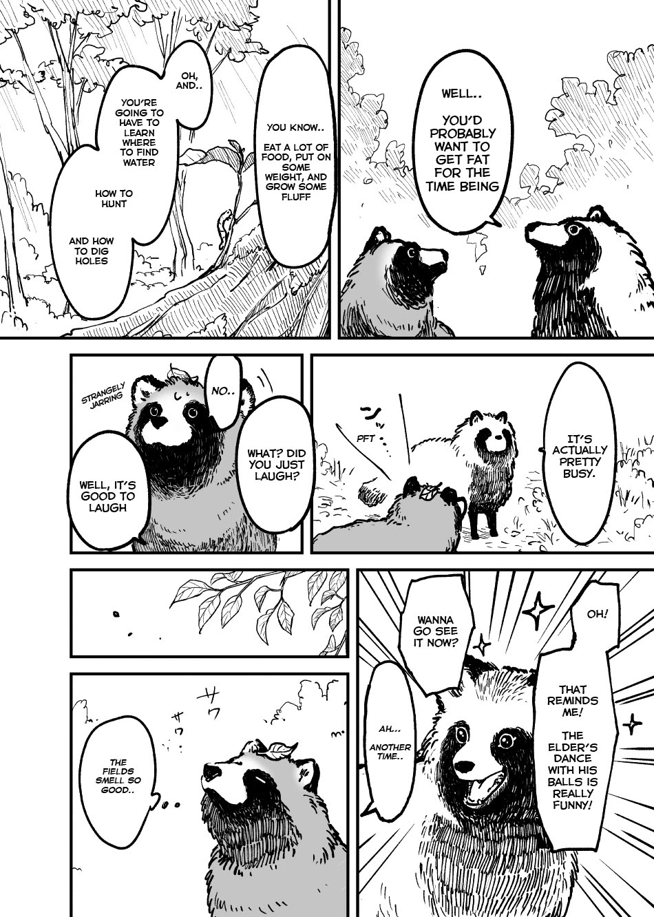 Tanuki Chapter 1 page 4 - Chapter 1