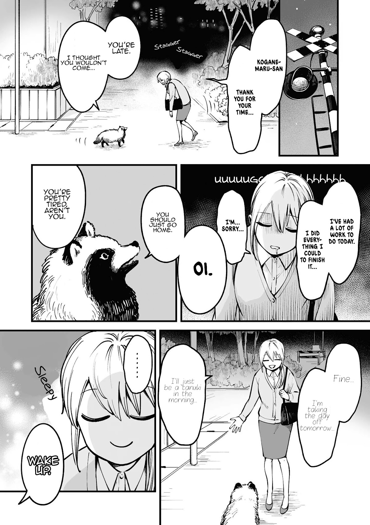 Tanuki Chapter 10.1 page 3 - Chapter 10.1: Part 1