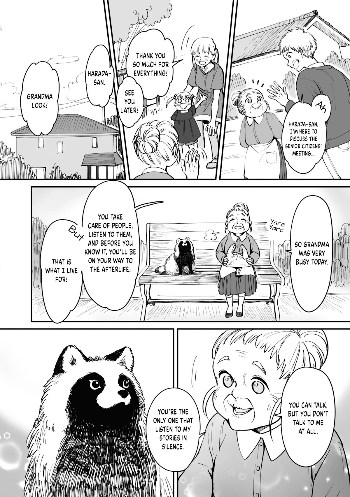 Tanuki Chapter 11.5 page 2 - Chapter 11.5: Extra