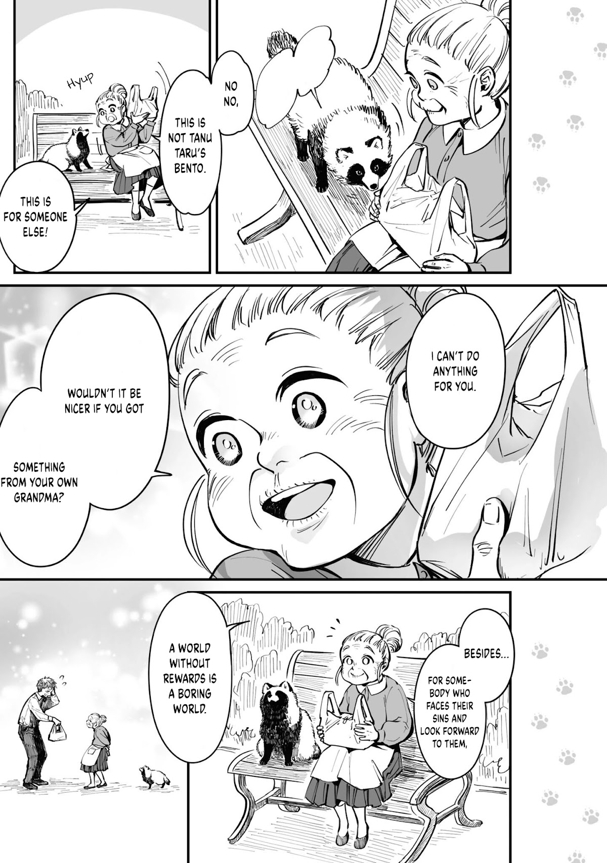 Tanuki Chapter 11.5 page 3 - Chapter 11.5: Extra