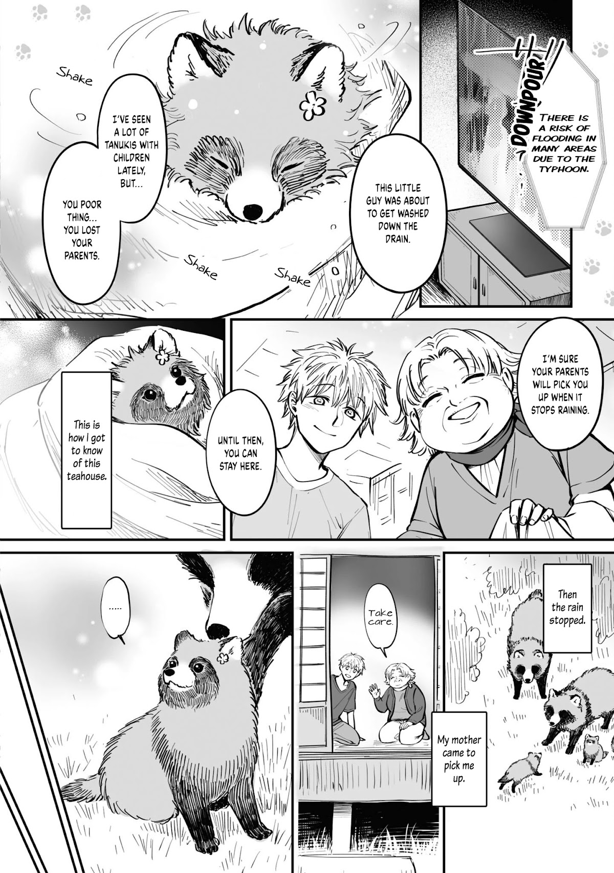 Tanuki Chapter 12.5 page 2 - Chapter 12.5: Extra