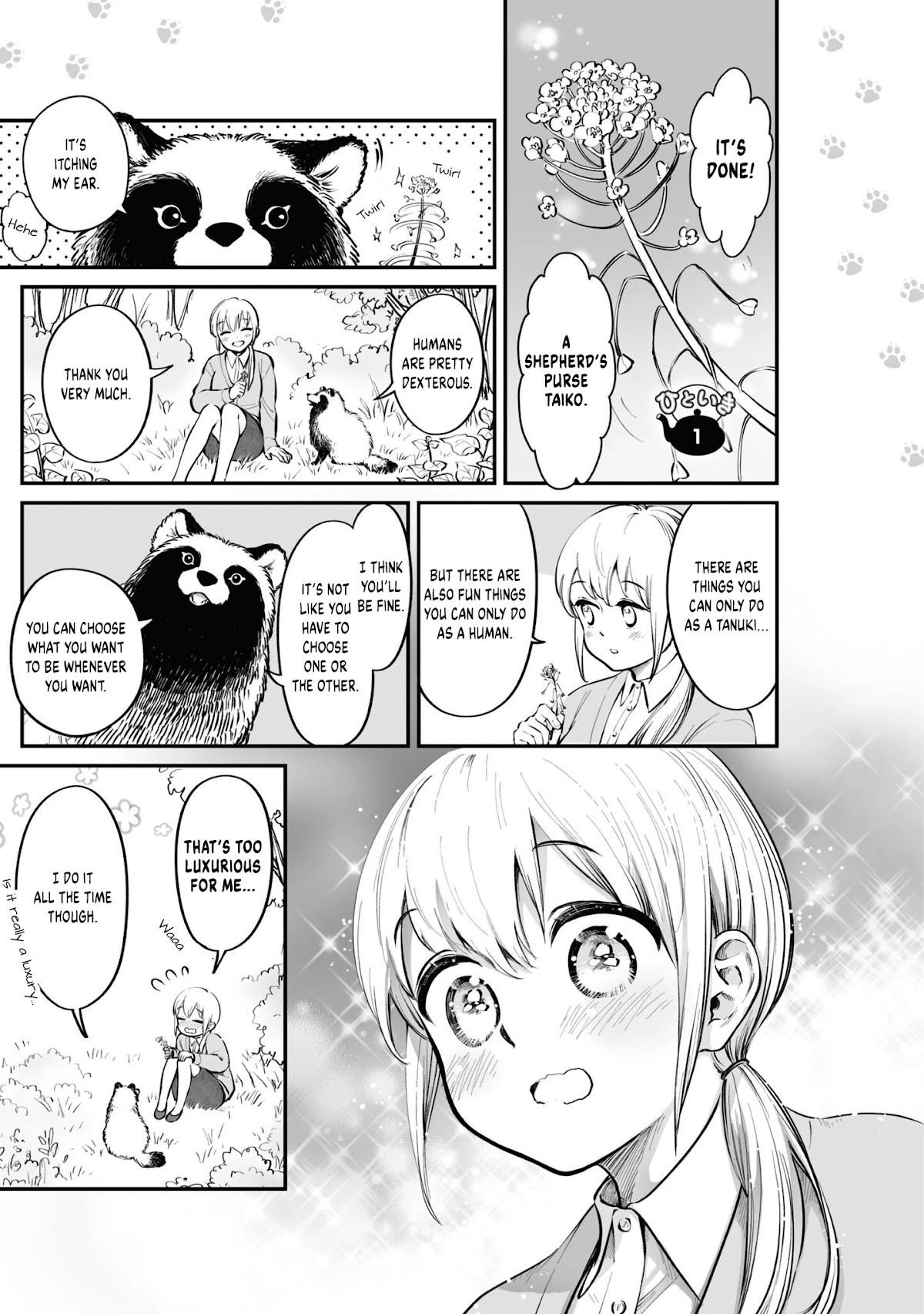Tanuki Chapter 12.5 page 5 - Chapter 12.5: Extra